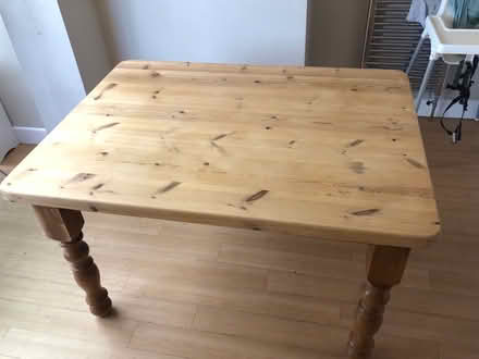 Photo of free Solid Pine Dining Table (Greystones S11) #1