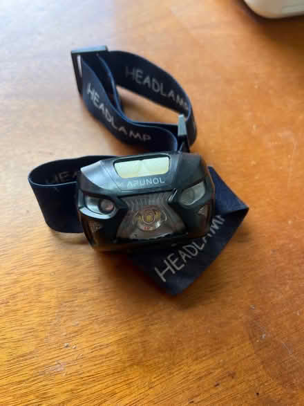 Photo of free Headlamp, rechargeable (W12) #1