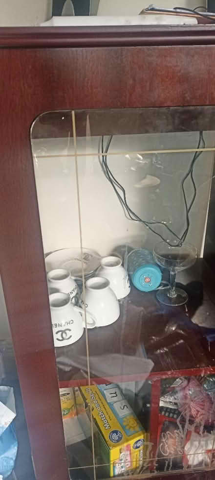 Photo of free Small cupboard with glass door (Leeds LS11) #1