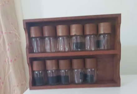 Photo of free spice jar collection in mini shelf. (West Kirby CH48) #1