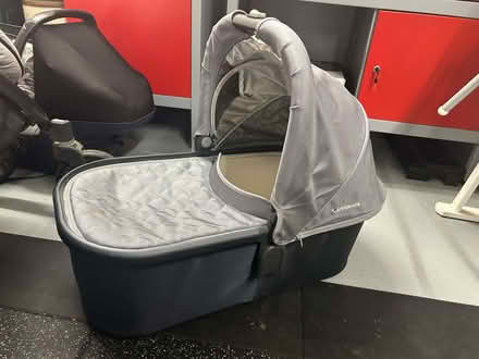 Photo of free UppaBaby buggy including baby basinet and child seat (Seer Green HP9) #3