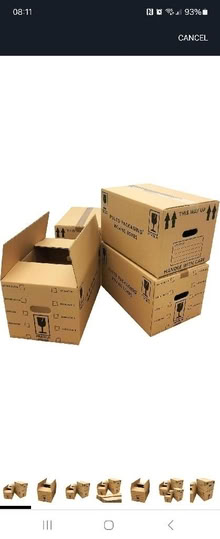 Photo of Strong cardboard boxes (Tynemouth NE30) #1