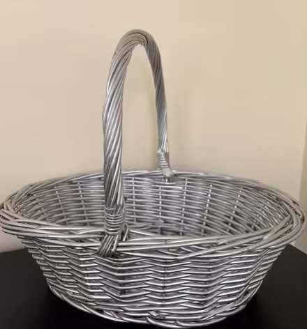 Photo of free Silver basket (Oakton) #1