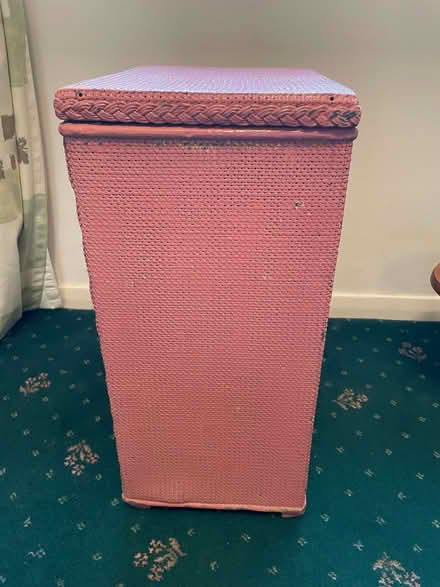 Photo of free Lloyd loom style laundry basket (Tideswell SK17) #1