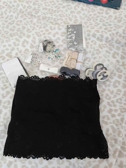 Photo of free Black Lace Top & Miscellaneous accessories (St Ann's NG3) #1