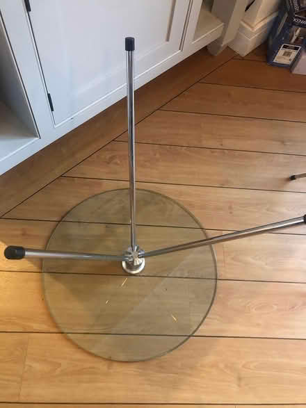 Photo of free two round glasstopped coffee tables (Radcliffe on Trent, NG12) #4