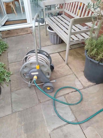 Photo of free Long hose pipe on reel (Nantwich CW5) #1