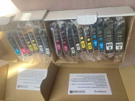 Photo of free ink cartridges for Canon printer. (Harrogate HG1) #2