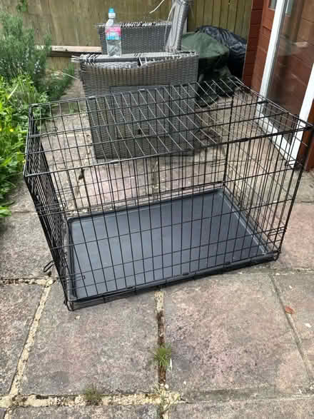 Photo of free Metal dog crate (Rusthall) #2