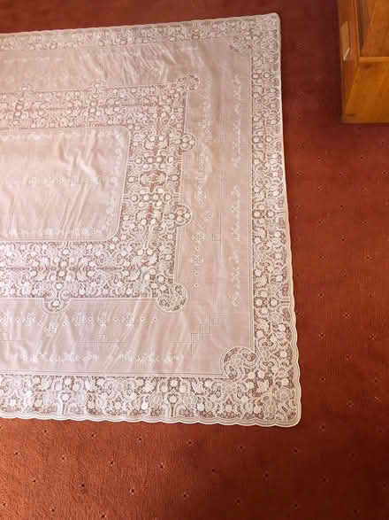 Photo of free Large plastic tablecloth (Loughborough LE11) #1