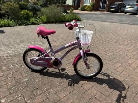 Photo of free Pink and white bike, 16 in wheels (Kelvedon CO5) #2