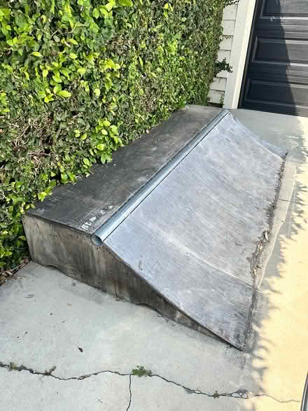 Photo of free Wood/metal skate ramp (Toluca Lake) #2