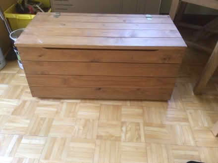 Photo of free Wooden storage box (Reymerston NR9) #1
