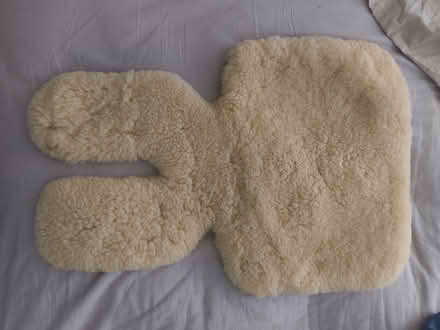Photo of free Pushchair sheepskin fleece (Wallington) #1