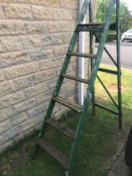 Photo of free Wooden stepladder - upcyling? (Mosborough S20) #1