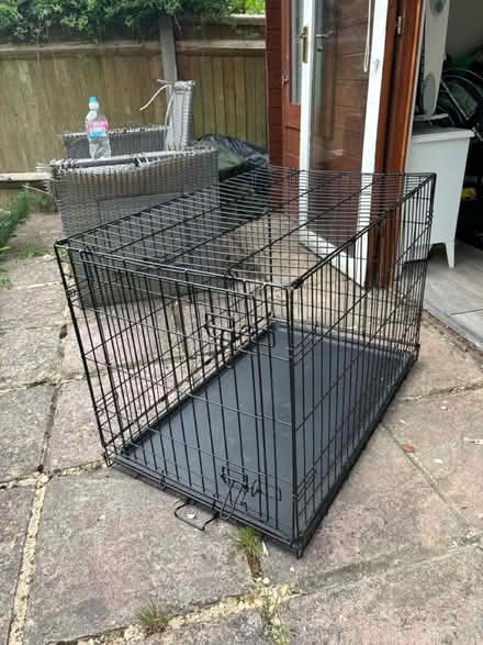 Photo of free Metal dog crate (Rusthall) #1