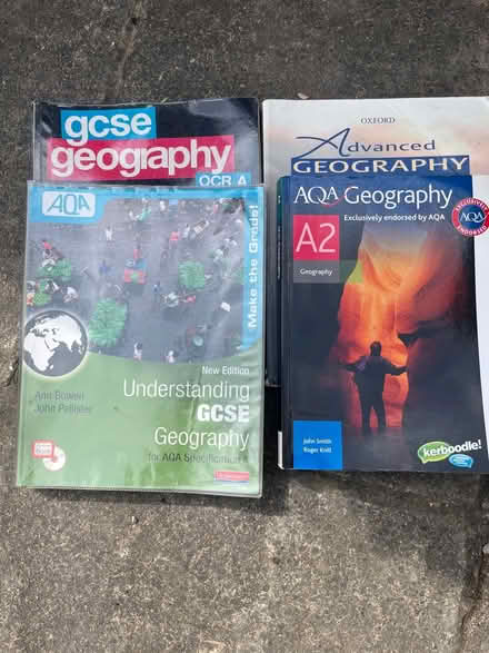 Photo of free GCSE and A level Geography texts (Darley Bridge DE4) #1