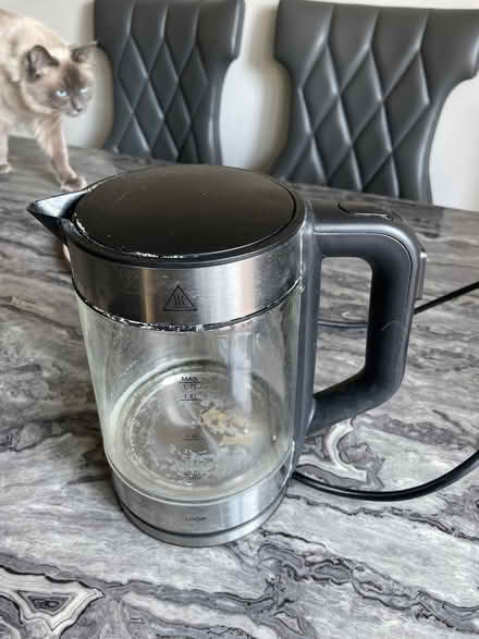 Photo of free Glass kettle (Upton E13) #1