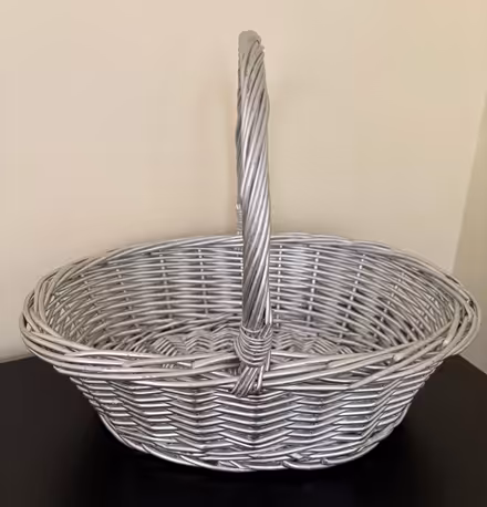 Photo of free Silver basket (Oakton) #2