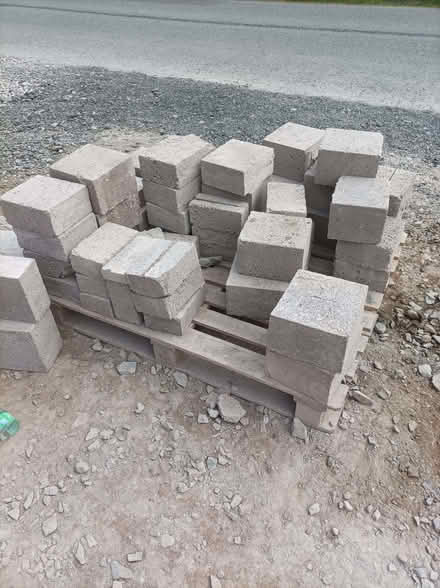 Photo of free Concrete blocks half block offcuts. (New Galloway DG7) #1