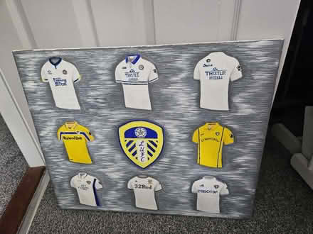 Photo of free Leeds United Acrylic Canvas Art (Heckmondwike) #1
