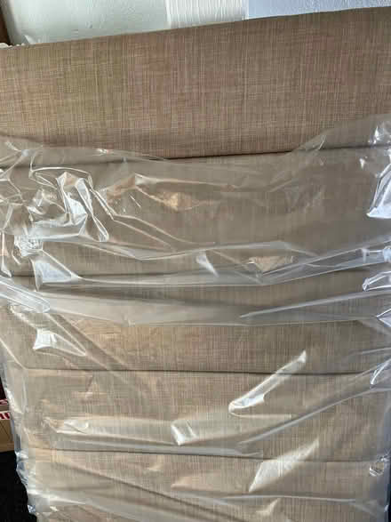 Photo of free Double bed (4’6”) Headboard (Basildon SS14) #2
