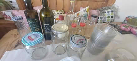 Photo of free Glass jars/bottles and plastic tubs (west malvern) #1