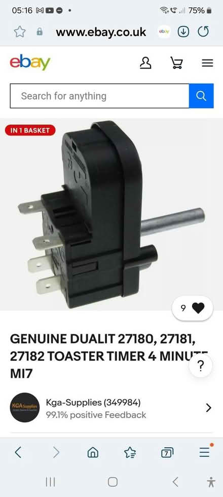 Photo of free Dualit classic 4 slot toaster (KT13) #3