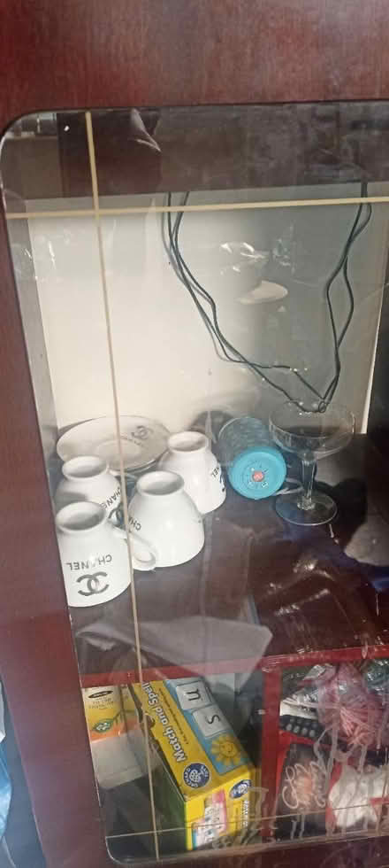 Photo of free Small cupboard with glass door (Leeds LS11) #2