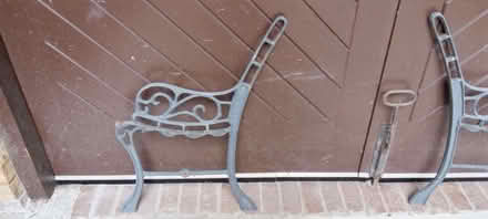 Photo of free Set of 2 Cast Iron Bench End Fittings (Clayton Green PR6) #4