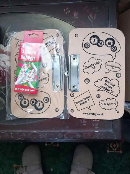 Photo of free bingo boards (Wrenbury nr Nantwich) #1