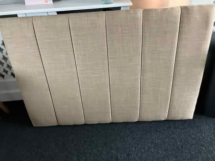 Photo of free Double bed (4’6”) Headboard (Basildon SS14) #1