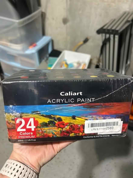 Photo of free Acrylic Paints - 24 Colors unopened (Mendon) #1