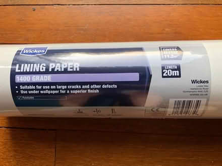 Photo of free New roll of lining paper (Liphook) #1