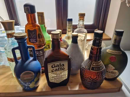 Photo of free old spirits / liquor bottles (Lye Valley OX4) #1