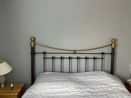 Photo of free Victorian metal headboard (Old Windsor SL4) #3