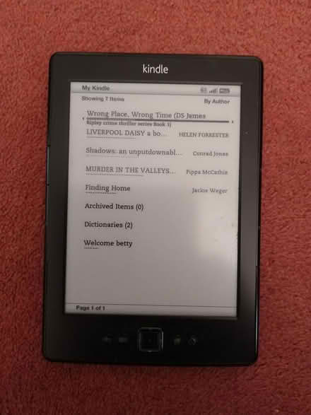 Photo of free 19cm Amazon Kindle (B90 shirley) #1