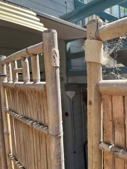 Photo of free 2 3-panel bamboo screens (Midtown Sacramento) #2