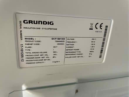 Photo of free Fridge freezer (Hollybrook SO16) #4