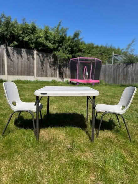 Photo of free Children’s camping table & chairs (AL4) #1