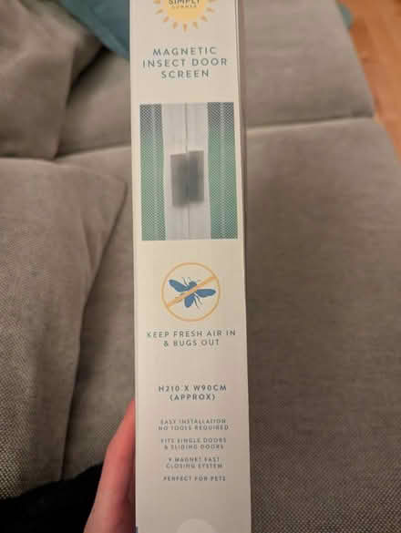 Photo of free Magnetic mesh bug screen door (Gracemount EH17) #2