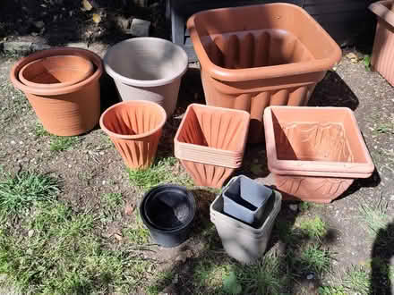 Photo of free Plant Pots Various Shapes & Sizes (Eastbourne BN23) #2