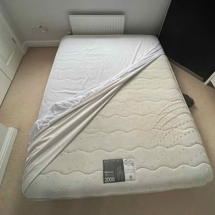 Photo of free King size mattress with protector (Shepherd’s Bush) #2