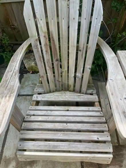 Photo of free Twin Wooden Garden Set (Park Street, St Albans AL2) #2