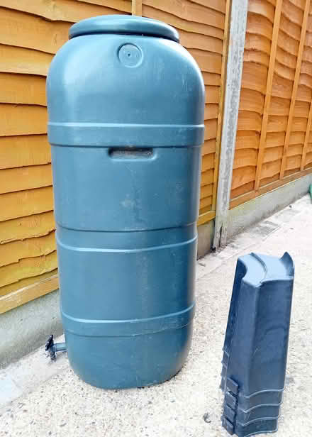 Photo of free Small water butt and stand (Wickford) #1