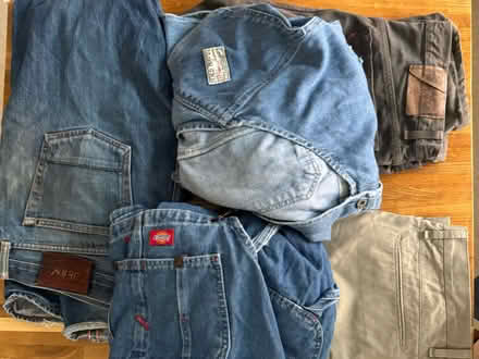 Photo of free Size 38 (approx) men’s trousers (Dyke Road area BN1) #1