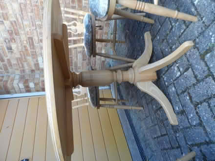 Photo of free Round dining table (Benson OX10) #2