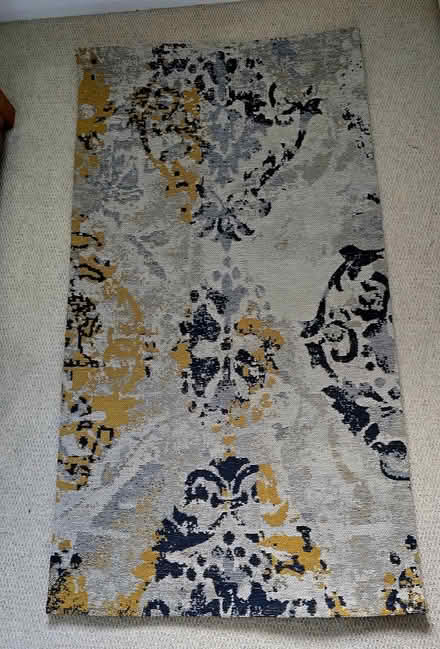 Photo of free Blue and ochre rug (G75 8PQ) #1