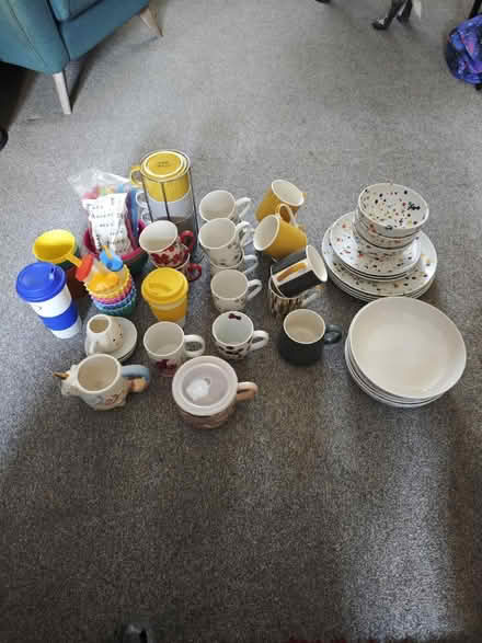Photo of free Various mugs, plates bowls etc (topsham) #3