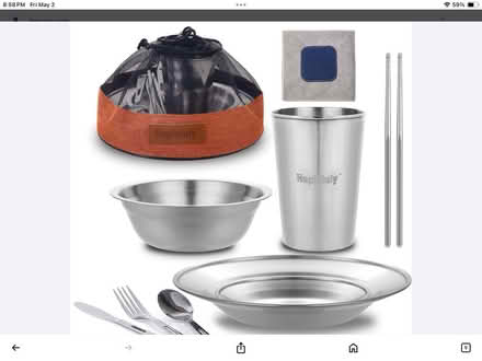 Photo of Kids Sleeping Bag & Mess Kit (Boulevard Manor) #4